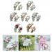 thumbnail image 5 of Abbraccia 2 Pieces Wedding Arch Flowers Welcome Sign Decoration Corner Flowers Artificial Flowers for Ceremony Birthday Window Ornament, 5 of 8