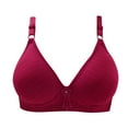 thumbnail image 2 of Patlollav Women Comfortable Lace Breathable Bra Underwear No Rims, 2 of 6