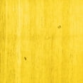thumbnail image 1 of Ahgly Company Indoor Square Solid Yellow Modern Area Rugs, 8' Square, 1 of 4