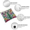 thumbnail image 4 of Awypu Cinco De Mayo Pillow Covers Fiesta Colorful Flowers Birds Cactus Mexican Throw Pillowcase Mexicana Home Sofa Bedroom Decor Pillowcases Cushion Case Farmhouse Decorations,2 Pcs White, 4 of 6