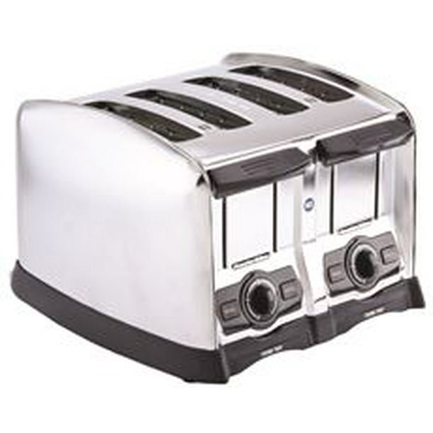 Hamilton Beach 4 Slice ExtraWide Slot Commercial Toaster, Chrome, 120