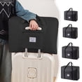 thumbnail image 1 of Sac de Voyage Pliable, Fourre-Tout Compact, Léger, pour Week-End, pour Femme, Fille, Polyester Résistant, Poignée de Transport Facile, Rangement Polyvalent, Indispensable pour le Voyage, 1 of 7