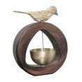 thumbnail image 4 of Timbre de viento para puerta, timbre de entrada, timbre decorativo de madera para comerciantes, timbre de puerta para Redondo Con Pájaro, 4 of 9