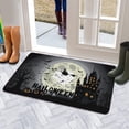thumbnail image 5 of Pumpkin Spooky Welcome Doormat,Durable Absorbent Happy Halloween Low-Profile Door Mat 17x30 Inch Door Mats for Kitchen Nursery Floor Entryway Rug, 5 of 6