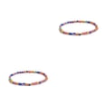 thumbnail image 1 of Minnieouse Pulseras de tobillo con cuentas de arroz, tobilleras para niñas, decoración de pies veintinueve 2Conjunto, 1 of 6