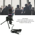 thumbnail image 4 of Wired Computer Mic, Cardioid Pickup 3.5mm Plug Podcast Microphone Driver Free Shock Absorbing Holder Tripod Stand  For Gaming, 4 of 8