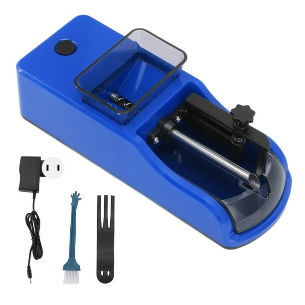 walmart cigarette rolling machine Electric Automatic Cigarette Rolling Machine 8mm Automatic Cigarette  Injector Machine Making Smoke Accessories 110‑240V Blue US Plug