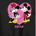 thumbnail image 3 of Disney - Mickey And Minnie Heart - Toddler & Youth Crewneck Fleece Sweatshirt, 3 of 5