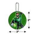 thumbnail image 6 of Green Lantern Character Round Luggage ID Tag Card Suitcase Carry-On, 6 of 8