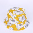thumbnail image 4 of CoCopeanut Fashion Flower Autumn Rint Bucket Hat Reversible Fisherman Hat Women Men Outdoor Travel Sun Hat Panama Bucket Cap Hats for Girl, 4 of 6