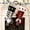 A-MIX -2PCS, variant on Dalrosia Large Christmas Stockings 3D Plush Gnome Santa Hanging Stockings with Faux Plush Cuff Buffalo Plaid Xmas Character Hanging Socks for Xmas Party Home Fireplace Decor Family Friend Gift