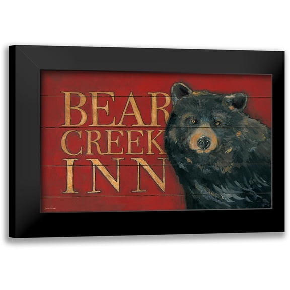 Marrott, Stephanie 14x10 Black Modern Framed Museum Art Print Titled - Bear Creek Inn