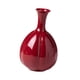 thumbnail image 1 of Pequeño jarrón rojo,Jarrón de cerámica roja Jarrones decorativos modernos Rústicos,Jarrón de cerámica rojo de estilo rústico para sala de estar creativa,Estantería de cocina Jarrones, 1 of 6