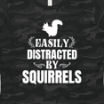 thumbnail image 4 of Inktastic Easily Distracted by Squirrels Women's T-Shirt, 4 of 5