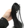 thumbnail image 5 of Unique Bargains 1 Pc Medium Length Ponytail Wig Hair Clips for Hair Extension 17.72" Length Black, 5 of 6