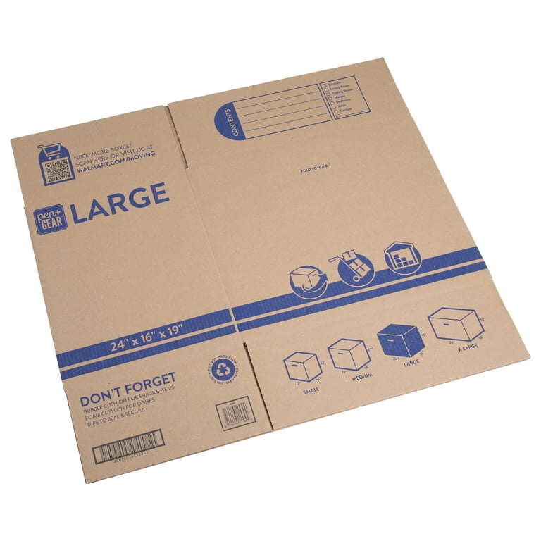 Office Depot Brand Moving Box 16 12 x 12 34 x 12 58 Kraft - Office Depot