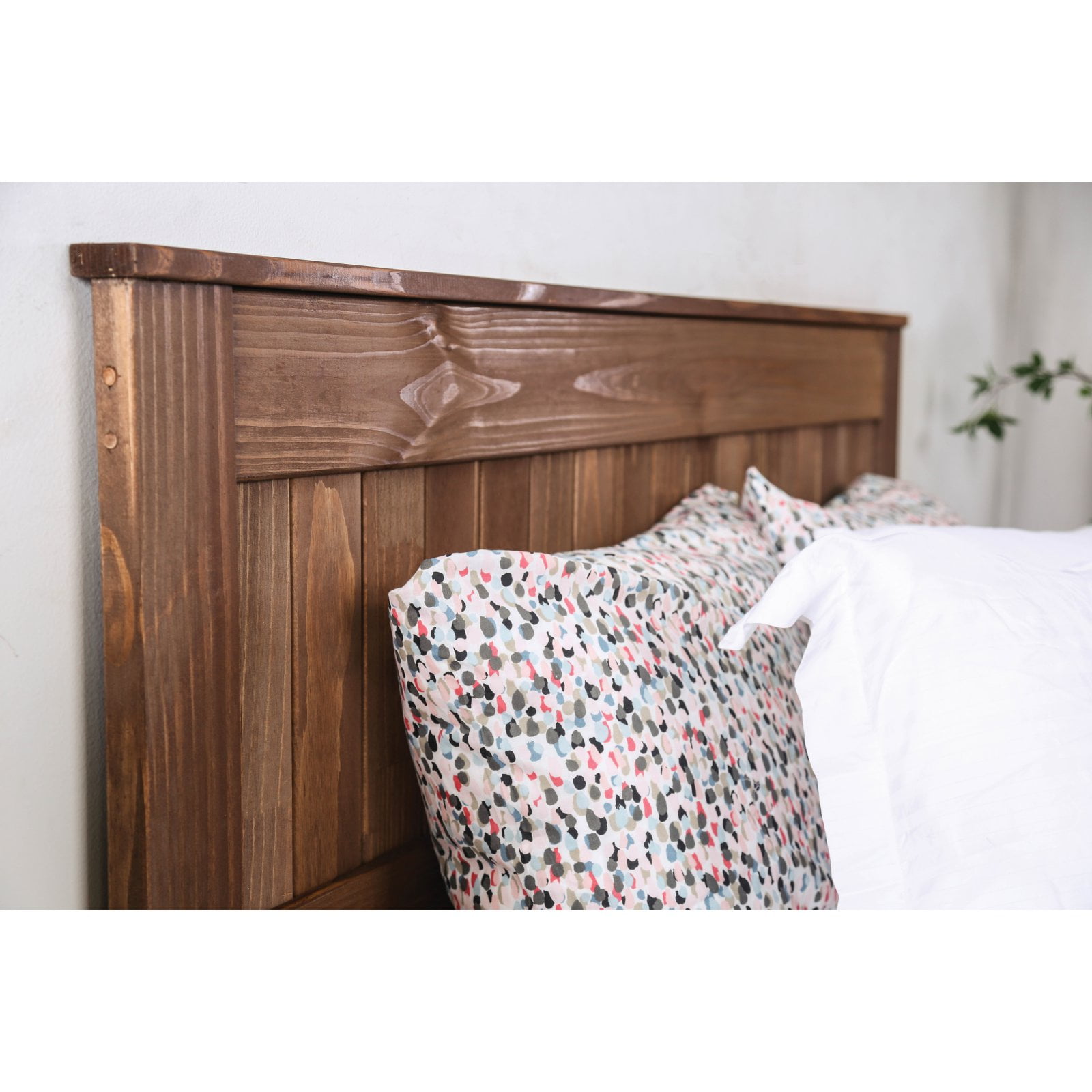 Furniture of America Allen Rustic Solid Pine Wood Headboard