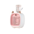 thumbnail image 1 of Cateissary Ventilador de pulverización Ventiladores de escritorio recargables Humidificador de pulverización de agua de larga duración Enfriador de moda Electrodomésticos rosa 1 Cateissary HA071180-03, 1 of 6