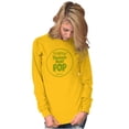 thumbnail image 4 of Pineapple Tootsie Roll Pop Flavor Long Sleeve TShirt Men Women Brisco Brands 2X, 4 of 6