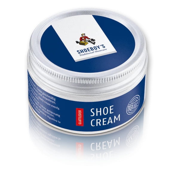 Shoeboy's 46 Dark Grey Shoe cream is the perfect choice for maintaining and rejuvenating your high-quality smooth leather shoes. One of the best shoe polishes.