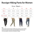 thumbnail image 6 of Rosvigor Women Hiking Pants Cargo Joggers Pants Quick Dry High Waisted Trousers for Travel Outdoor with Pockets, 6 of 6
