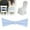 A, variante sur Décorations d'Événement et de Fête Sangle de Chaise avec Nœud Hautement Élastique avec Bords de Couture Boucle Brillante Idéale pour Décoration de Mariage Polyester Sans Électricité Fournitures de Mariage