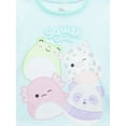 thumbnail image 2 of Squishmallows Little Girls and Big Girls Graphic Tee and Shorts Pajama Set, 2-Piece, Sizes 4-12, 2 of 3