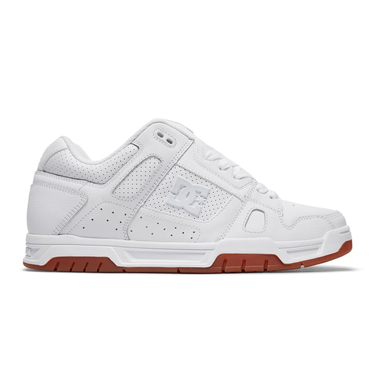 DC Shoes Homme Stag Basket - Chaussures En Cuir Confortables Et Résistantes Pour Un Style Urbain Quotidien