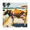 thumbnail image 1 of Cow in Pointillism - Canvas, 1 of 10