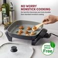 Elite Gourmet Healthy Ceramic Coated Electric Skillet