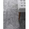 thumbnail image 6 of Unique Loom Portland Collection Area Rug - Woodburn (7' 10" Square Gray/Ivory), 6 of 9