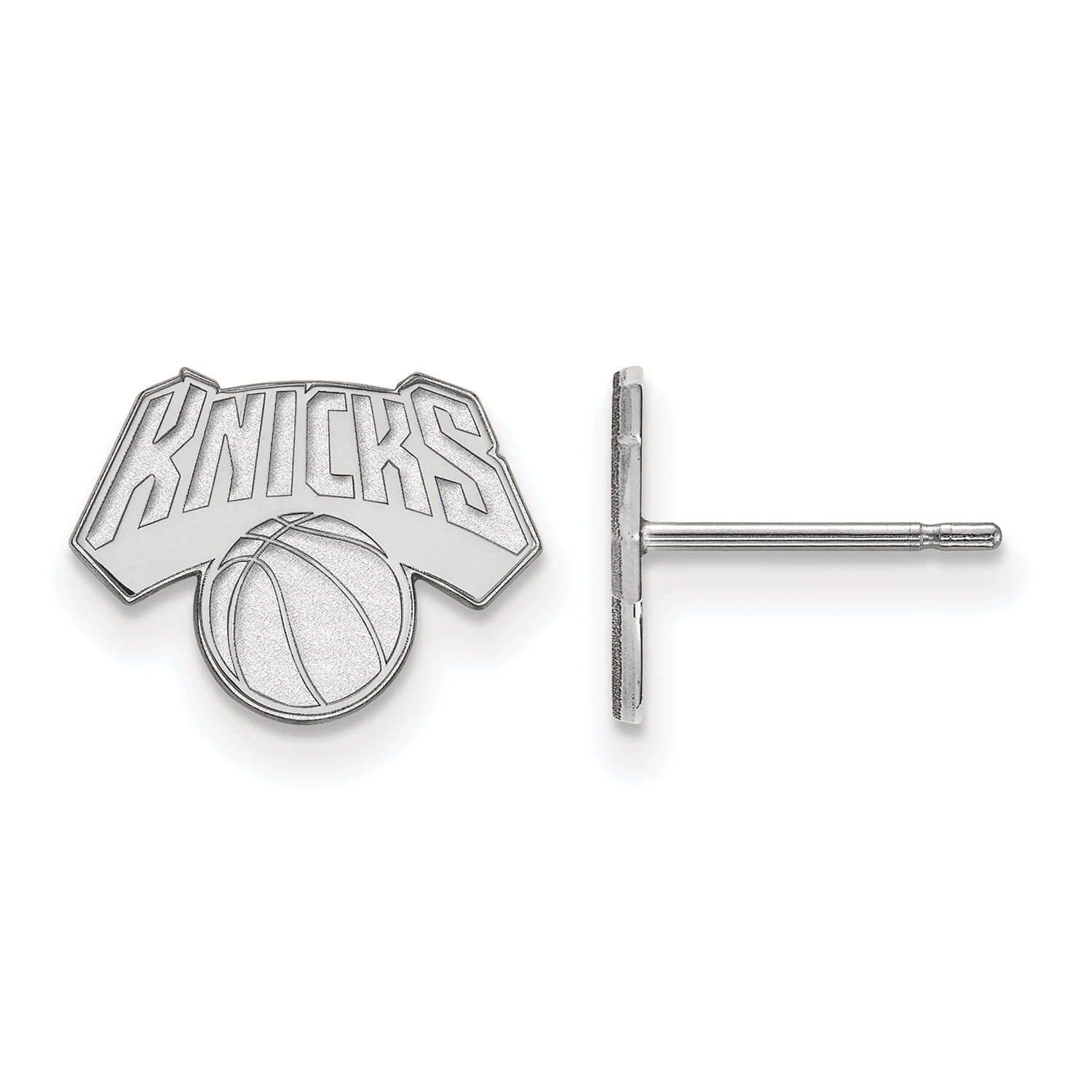 Sterling Silver Rhodium-plated TN Small State Earring Travel