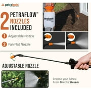 PetraTools 1 Gallon Garden Sprayer with 52-inch Long Hose for Lawn Care
