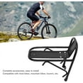 Front Bike Cargo Rack Front Bike Rack Max 15kg Capacity Bikecycle
