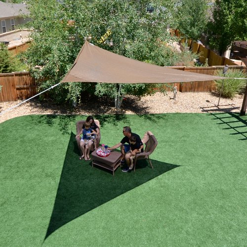 Sol Armor 12' Triangle Shade Sail