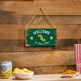 thumbnail image 4 of William & Mary Tribe 6" x 11" Welcome Home Wood Wall Sign with Rope Hanger, 4 of 4
