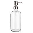 thumbnail image 1 of Stainless Steel Dispenser Bottle Soap Dispenser Bottle with Rustproof Pump, 1 of 6