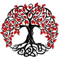 thumbnail image 1 of Innovative Design Personalized Celtic Metal Sign, Weather Resistant Powder Coated Finish For Lasting Appeal, 1 of 5