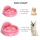 thumbnail image 2 of Cama para perro pawstrip rosa lavable diseño de princesa y gato suave para mascotas, 2 of 5