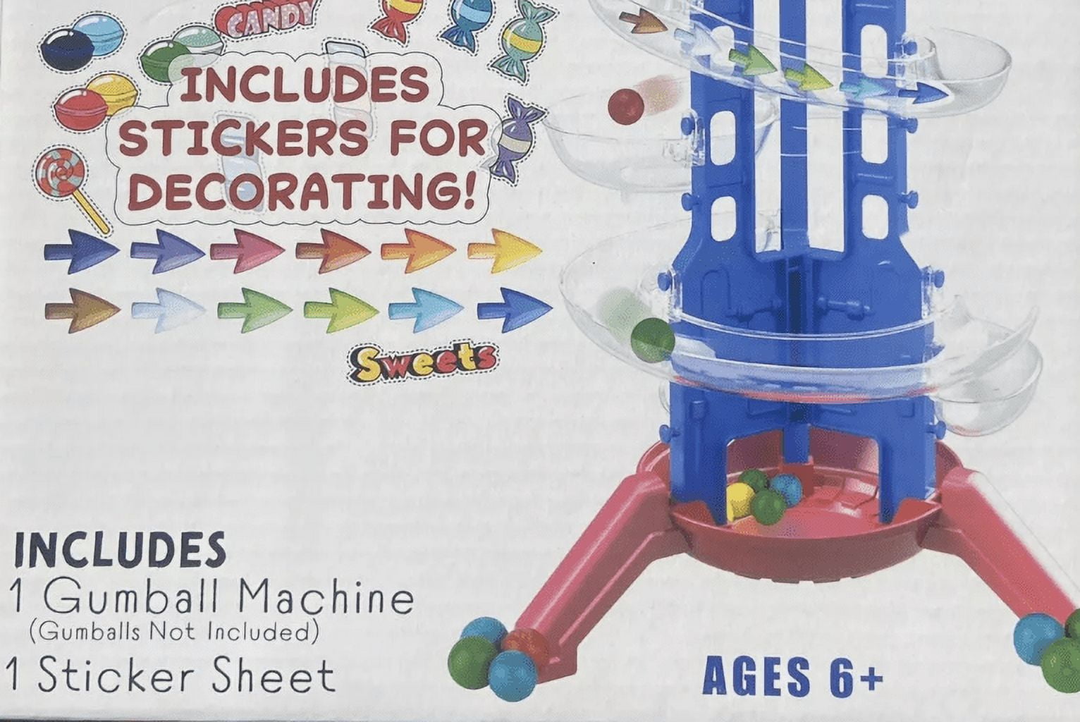 STEM Build Your Own Gumball Vending Machine Candy Dispenser