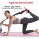 thumbnail image 3 of Banda de estiramiento de piernas para Yoga, banda de estiramiento flexible, banda de rehabilitación para Fitness, cinturón de entrenamiento para fascitis Plantar, cuidado de los pies, 3 of 5