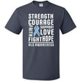 thumbnail image 3 of Inktastic Als Awareness Strength Courage Support T-Shirt, 3 of 5