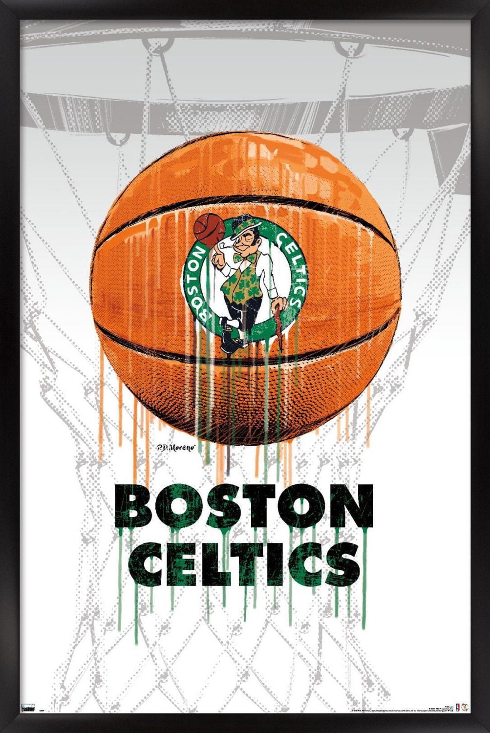 NBA Boston Celtics - Ballon goutte à goutte 20