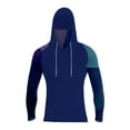 thumbnail image 3 of Drmagiyhm Men's Fishing Shirt Cooling Spf UPF 50+ Hoodies Long Sleeve Lightweight Shirt Quick-Dry Hooded Shirts UV Protection Shirts with Face Mask XL, 3 of 3