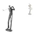 thumbnail image 1 of Figura De Resina De Bailarina De Golf Moderna, Escultura Creativa De Golfista Y Bailarina, Arte Para Estantería, Dormitorio, Oficina, Decoración De Entrada De Casa De Campo, 1 of 8