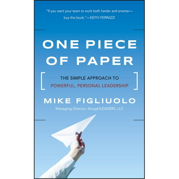 One Piece of Paper, (Hardcover)