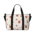 thumbnail image 6 of Rocae Cute Squirrel for Travel Shoulder Bag Top Handle Handbag with Yoga Mat Buckle for Gym, Work, Travel, 6 of 7