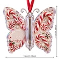 thumbnail image 3 of Christmas Cash Gift Butterfly Ornament,Christmas Cash Holder with Built‑in Clear Compartment, Acrylic Holiday Money Holder Ornaments for Christmas Home Decoration & Party Change, 3 of 7