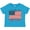 Turquoise, variant on Inktastic Made in the U.S.A. Boys or Girls Toddler T-Shirt