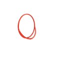 thumbnail image 4 of Aro Jr Basketball Acero Rojo Polipropileno 37cm Enersport Enersport 1082, 4 of 5
